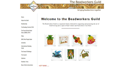 Desktop Screenshot of beadworkersguild.org.uk